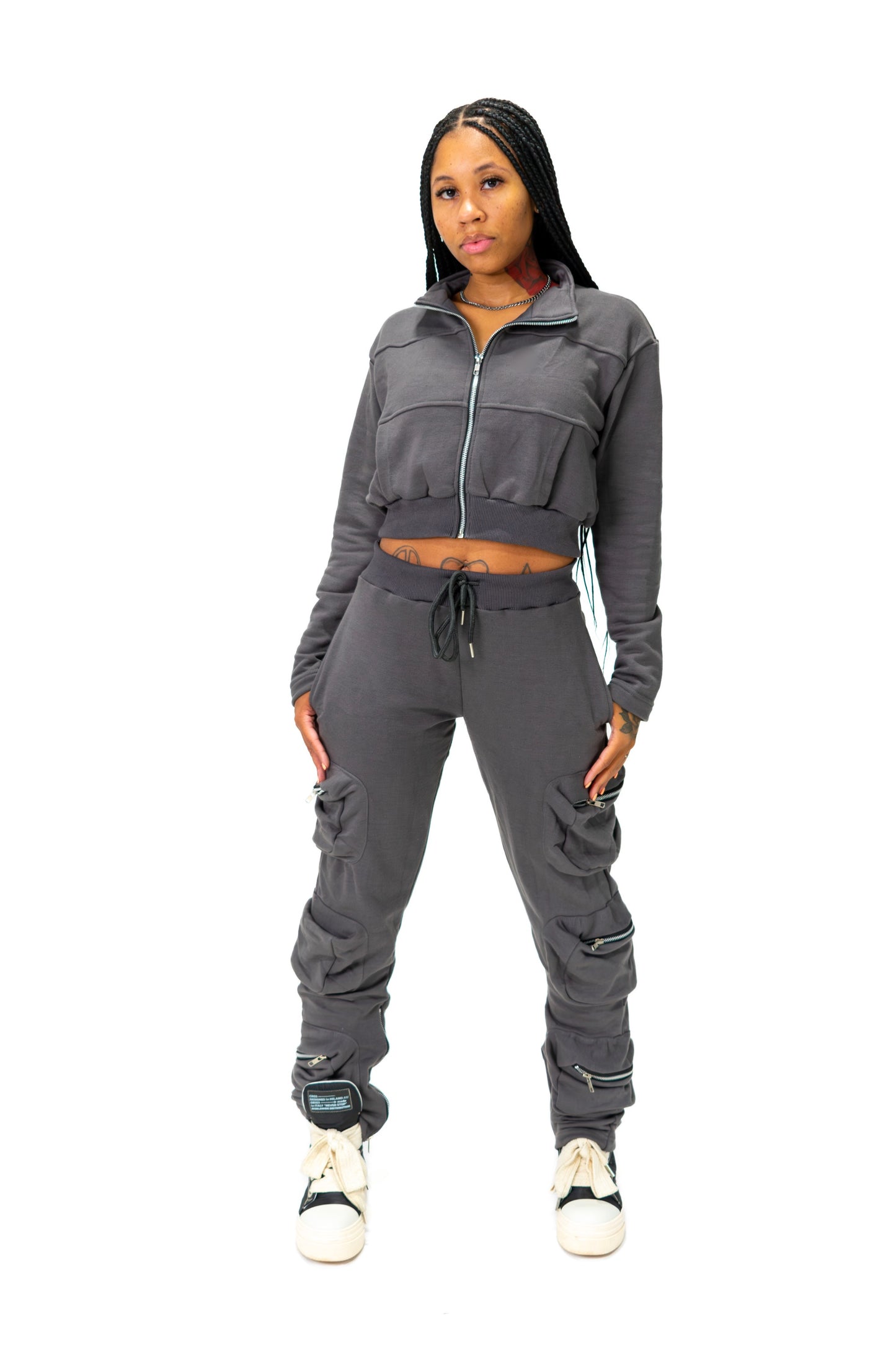 Cargo Crazy Suit (Grey)